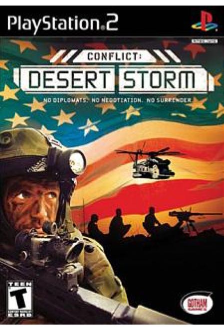 Conflict: Desert Storm - Sony PlayStation 2 (PS2) (Gotham Games - 1-2) video game collectible - Main Image 1