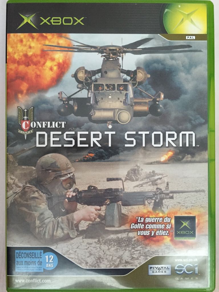 Conflict Desert Storm - Microsoft Xbox video game collectible - Main Image 1