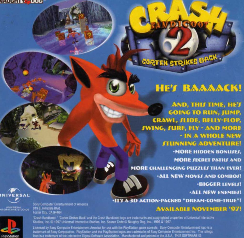 Crash - Sony PlayStation 2 (PS2) video game collectible - Main Image 2