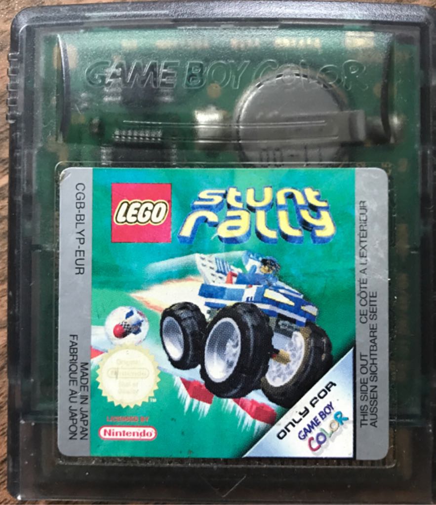 Lego Stunt Rally - Nintendo Game Boy Color video game collectible - Main Image 1