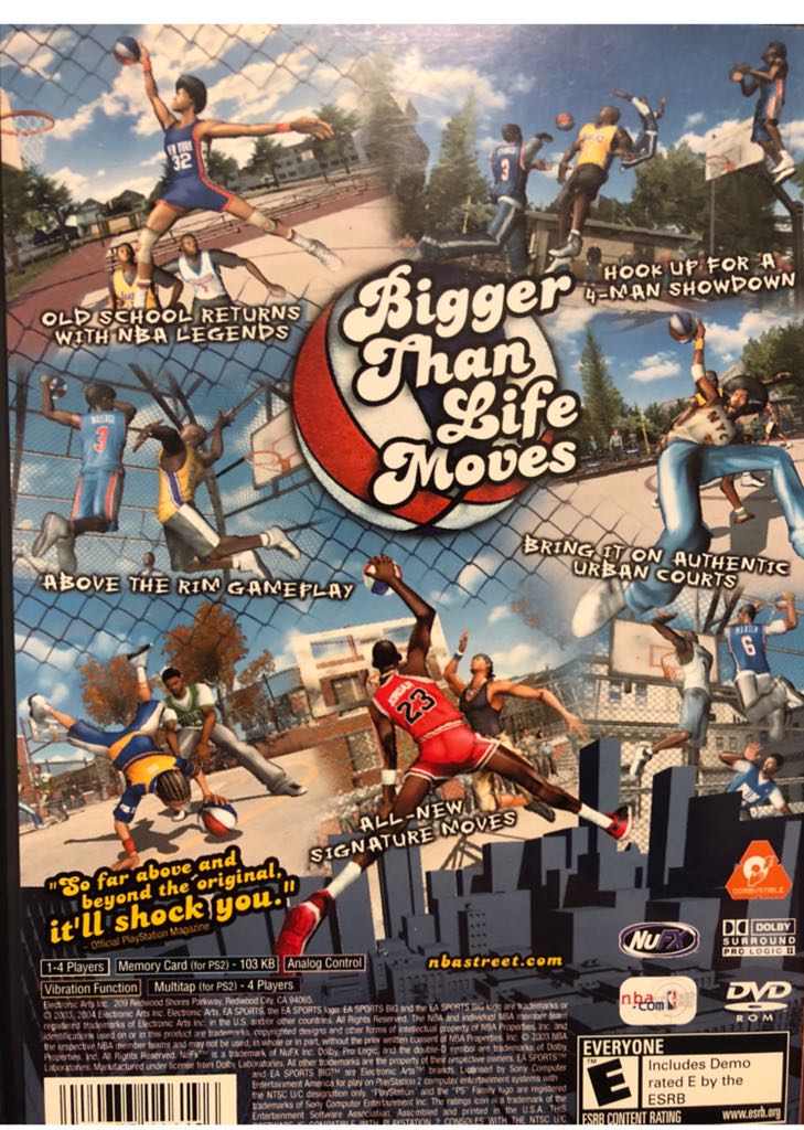NBA Street Vol.2 - Sony PlayStation 2 (PS2) video game collectible [Barcode 5030946033546] - Main Image 2