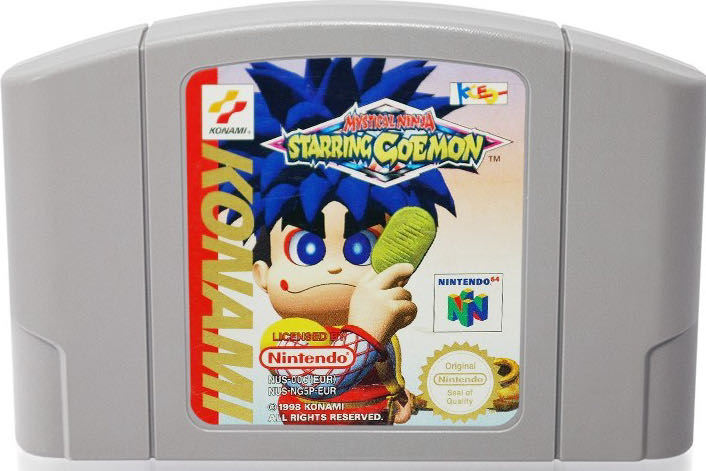 Mystical Ninja Starring Goemon - Nintendo 64 (N64) (Konami) video game collectible - Main Image 3