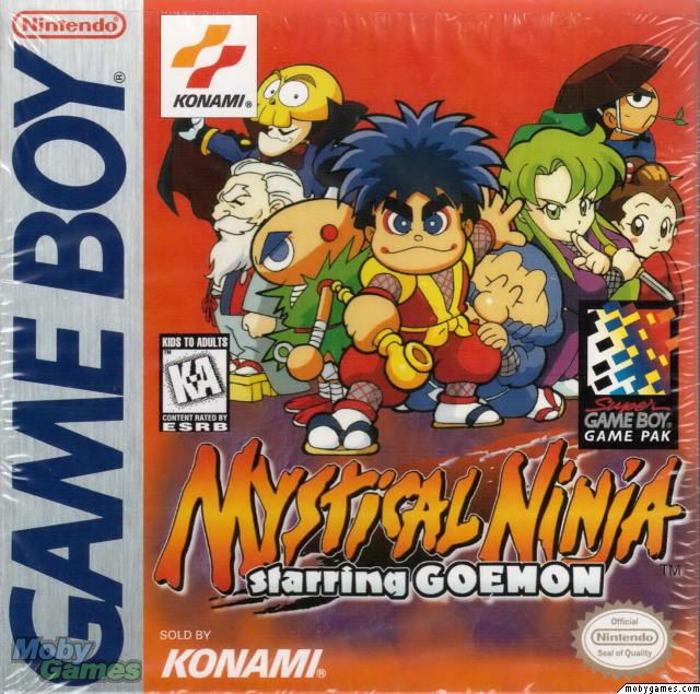 Mystical Ninja Starring Goemon - Nintendo Game Boy video game collectible - Main Image 1