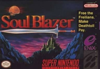 Soul Blazer - Nintendo Super Nintendo Entertainment System (SNES) (Enix - 1) video game collectible [Barcode 3362932401483] - Main Image 1