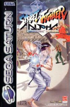 Street Fighter Alpha - Sega Saturn (1-2) video game collectible [Barcode 5028587080272] - Main Image 1