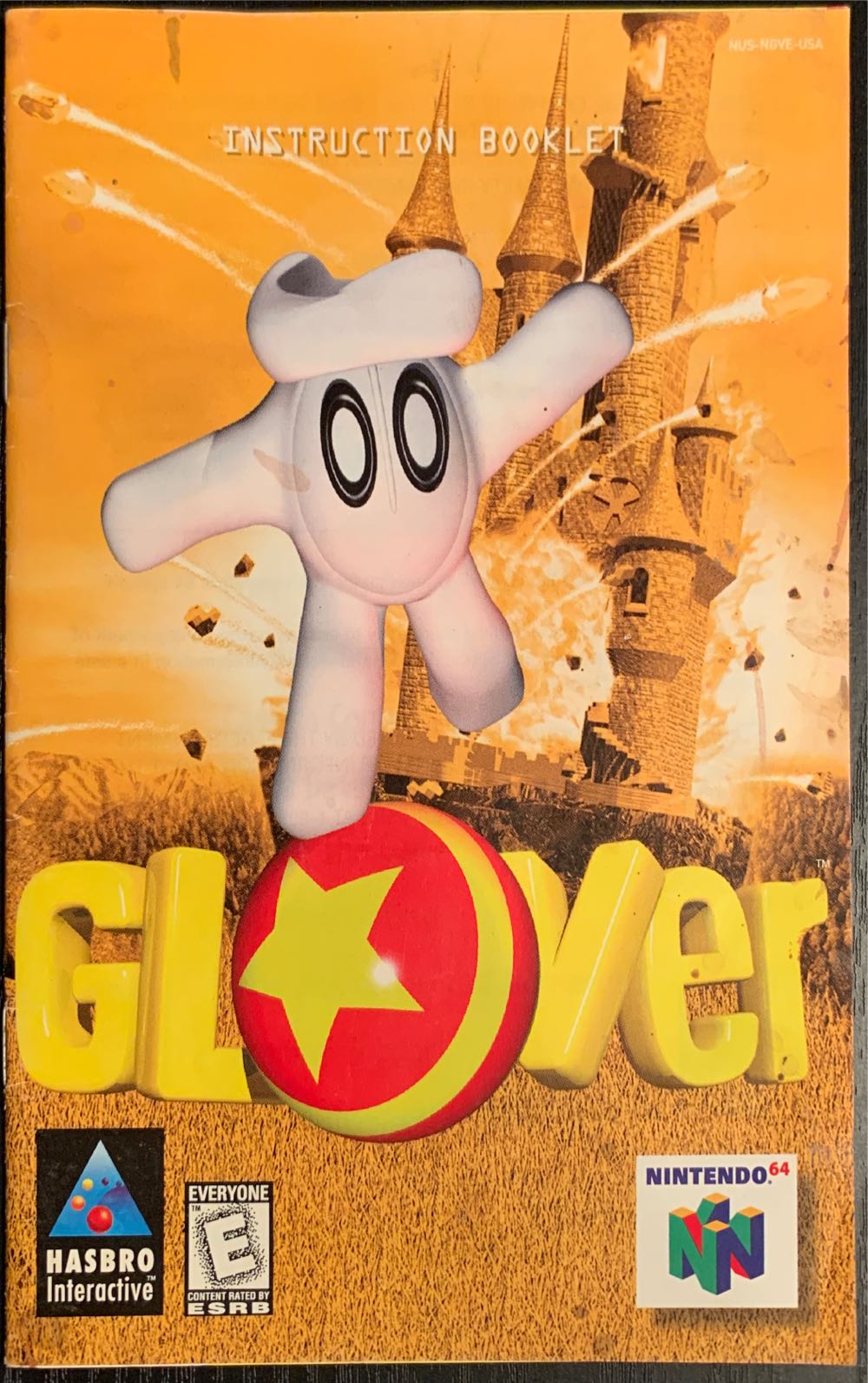 Glover (CIB)(Sealed) - Nintendo 64 (N64) (Nintendo - 1) video game collectible - Main Image 2