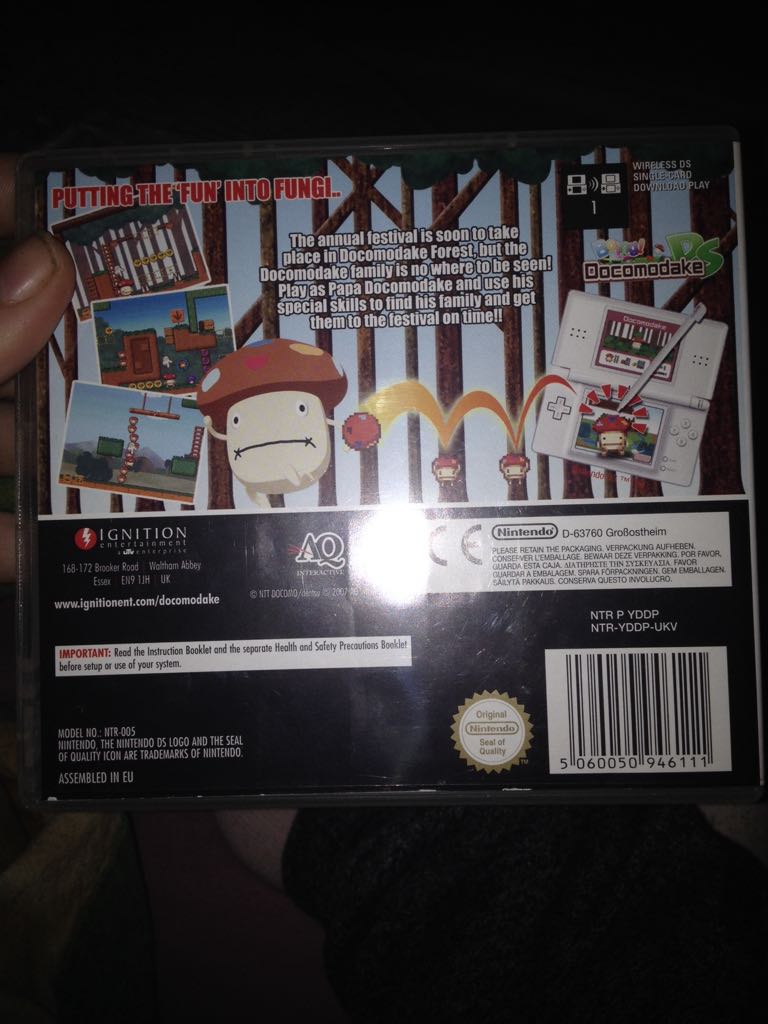 Docomodake - Nintendo DS video game collectible [Barcode 5060050946111] - Main Image 2