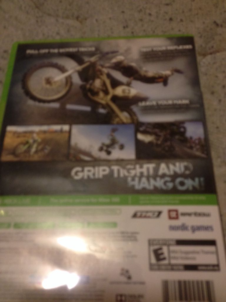 Mx Vs Atv Reflex - Microsoft Xbox 360 (THQ) video game collectible [Barcode 854436004459] - Main Image 2