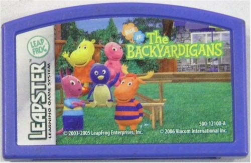 The Backyardigans - Leapster (Leapfrog - 1) video game collectible [Barcode 708431304642] - Main Image 3