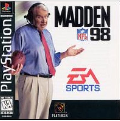 Madden NFL 98 - Sony PlayStation video game collectible - Main Image 1