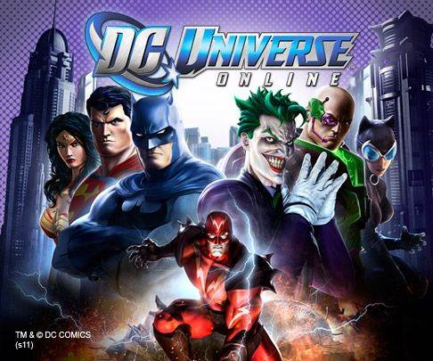 DC Universe Online - Sony PlayStation 3 (PS3) (Sony Online Entertainment - 1) video game collectible [Barcode 711719171577] - Main Image 2