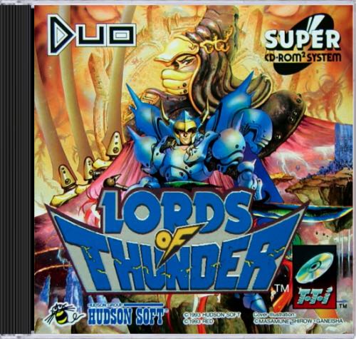 Lords Of Thunder - NEC TurboGrafx-16 video game collectible - Main Image 1
