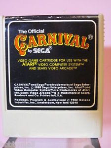 Carnival - Atari 2600 video game collectible - Main Image 1