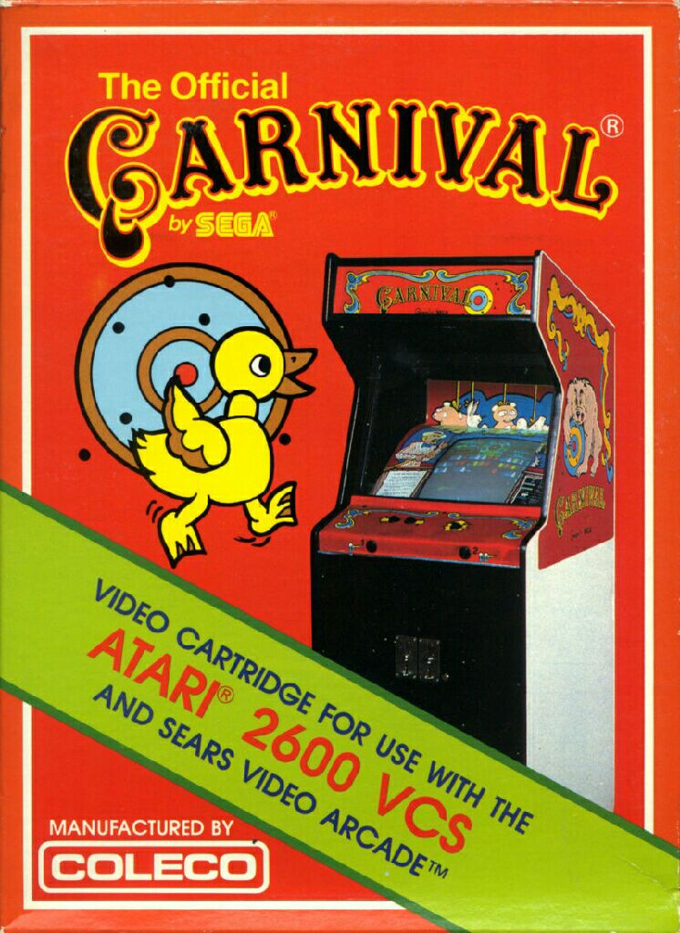 Carnival - Atari 800 video game collectible - Main Image 1