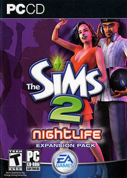 The Sims 2 Vida Noturna - PC (1) video game collectible [Barcode 7898138637730] - Main Image 1