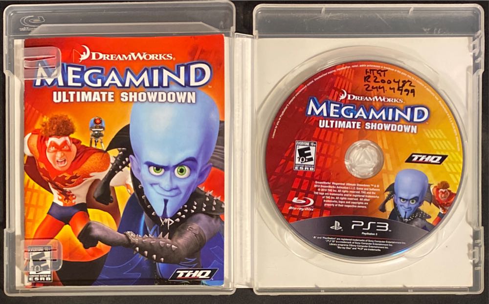 Megamind Ultimate Showdown - Sony PlayStation 3 (PS3) (THQ - 2) video game collectible [Barcode 752919992173] - Main Image 3