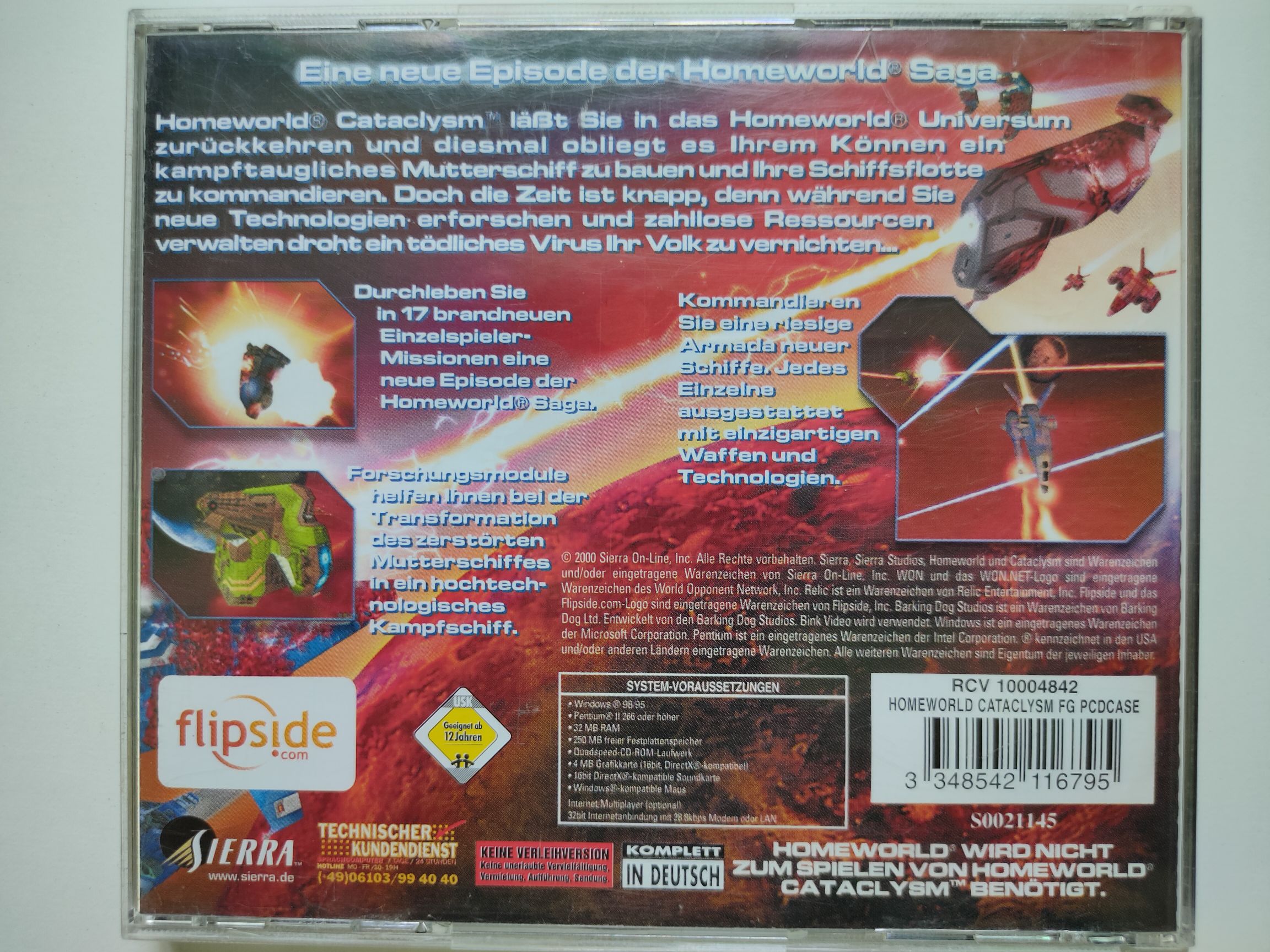 Homeworld: Cataclysm - PC (Barking Dog - 1) video game collectible [Barcode 3348542116795] - Main Image 2