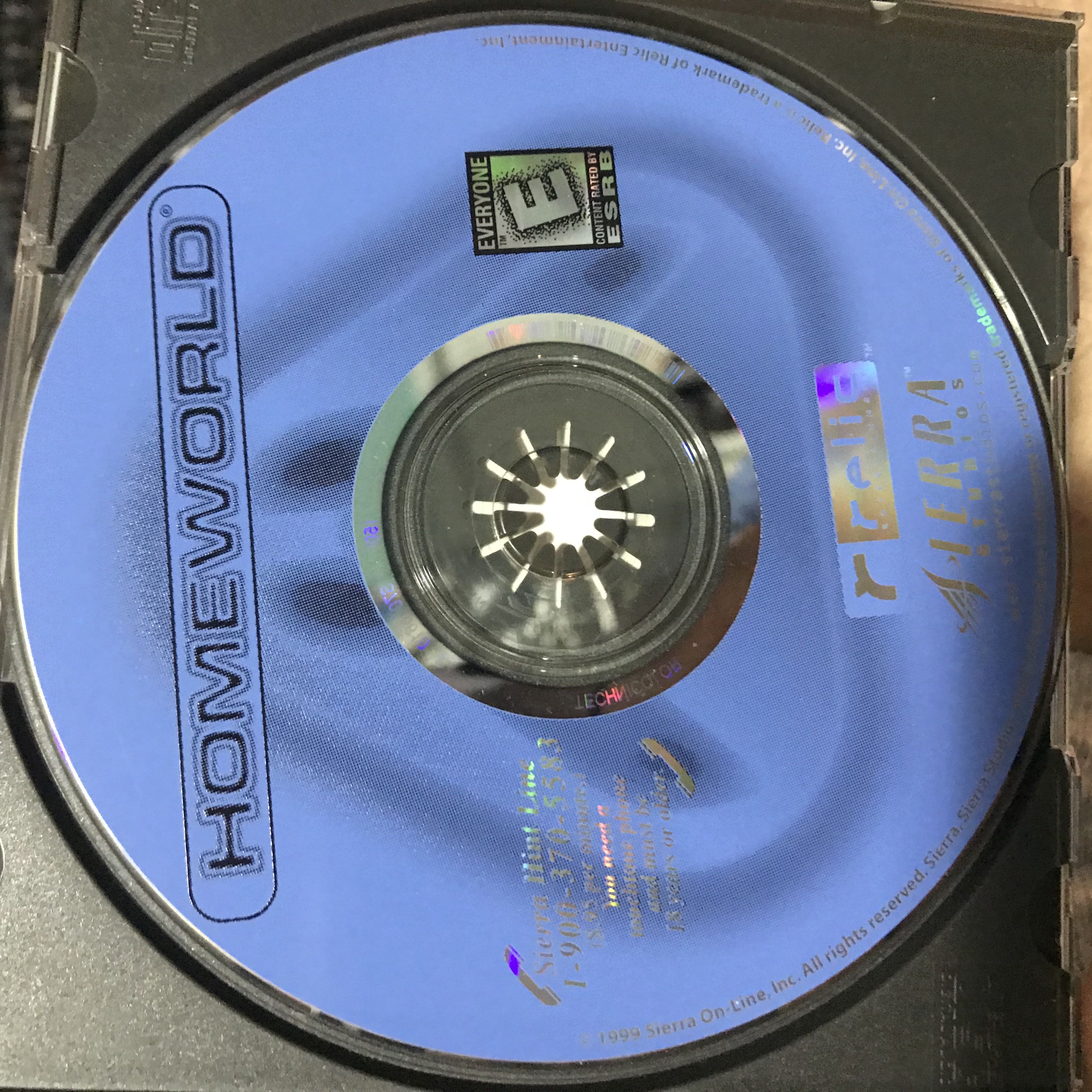 Homeworld - PC (Sierra Entertainment) video game collectible [Barcode 020626704663] - Main Image 3