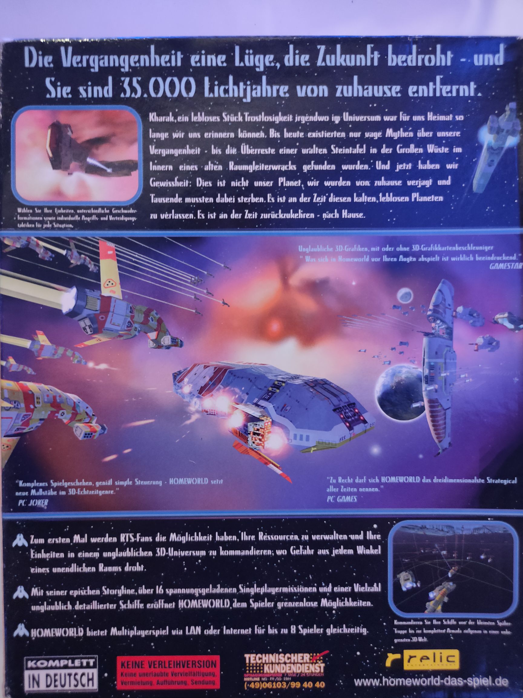 Homeworld - PC video game collectible [Barcode 3348542044593] - Main Image 2