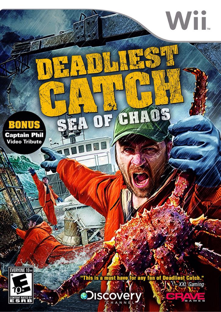 Deadliest Catch: Sea Of Chaos - Nintendo Wii video game collectible - Main Image 1
