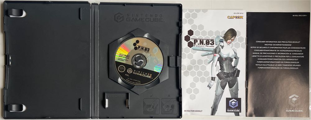 P.N.03 - Nintendo GameCube (Capcom - 1) video game collectible [Barcode 5055060950395] - Main Image 3