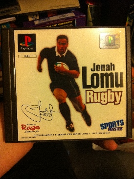 Jonah Lomu Rugby - Sony PlayStation video game collectible [Barcode 5024866322095] - Main Image 1