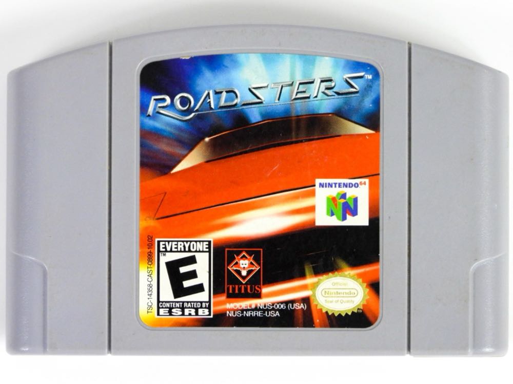 Roadsters - Nintendo 64 (N64) (Titus) video game collectible - Main Image 3