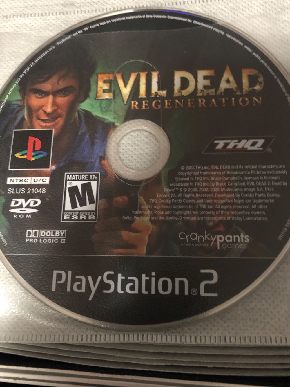 Evil Dead Regeneration - Sony PlayStation 2 (PS2) (THQ - 1) video game collectible [Barcode 4005209068499] - Main Image 4