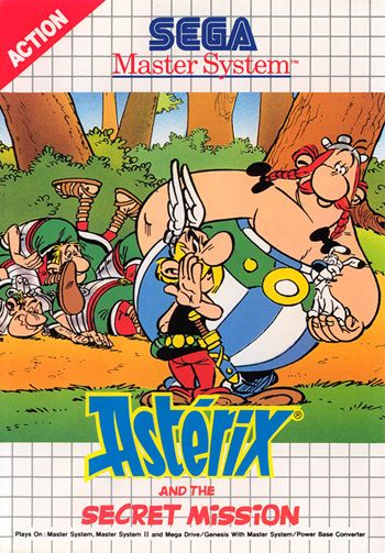 Asterix And The Secret Mission - Sega Master System (Sega - 2) video game collectible - Main Image 1