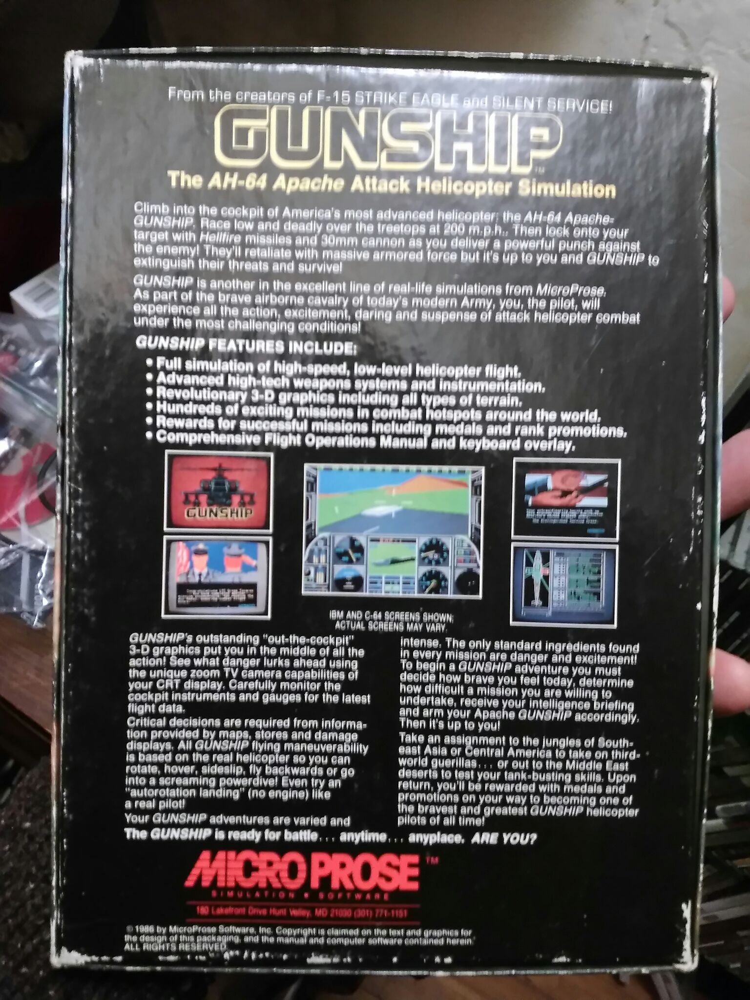 Gunship - PC video game collectible - Main Image 2