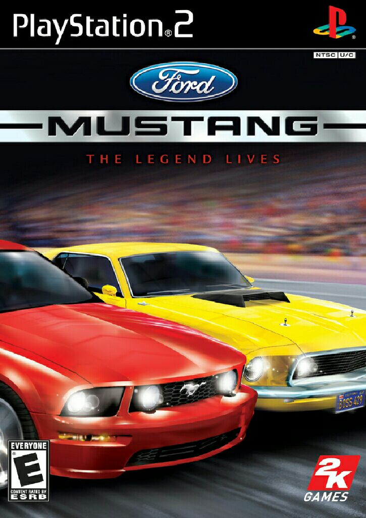 Ford Mustang - Sony PlayStation 2 (PS2) video game collectible - Main Image 1