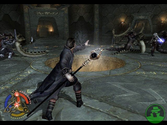 Forgotten Realms: Demon Stone - Microsoft Xbox (Atari - 1) video game collectible [Barcode 742725255890] - Main Image 4