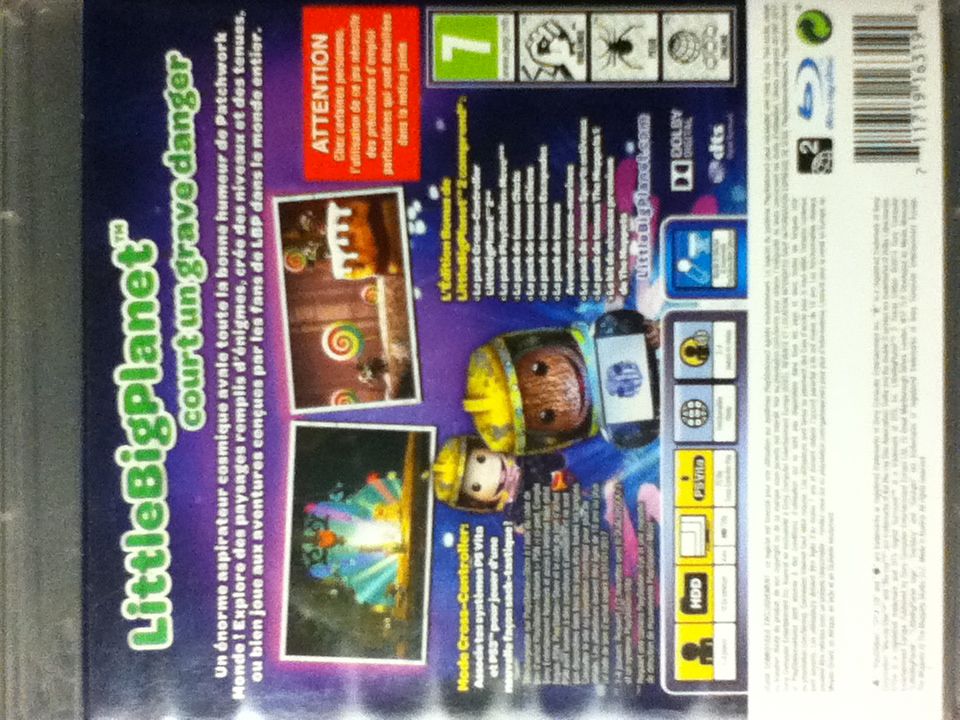 LittleBigPlanet 2 - Sony PlayStation 3 (PS3) (Mm - 1-4) video game collectible - Main Image 2