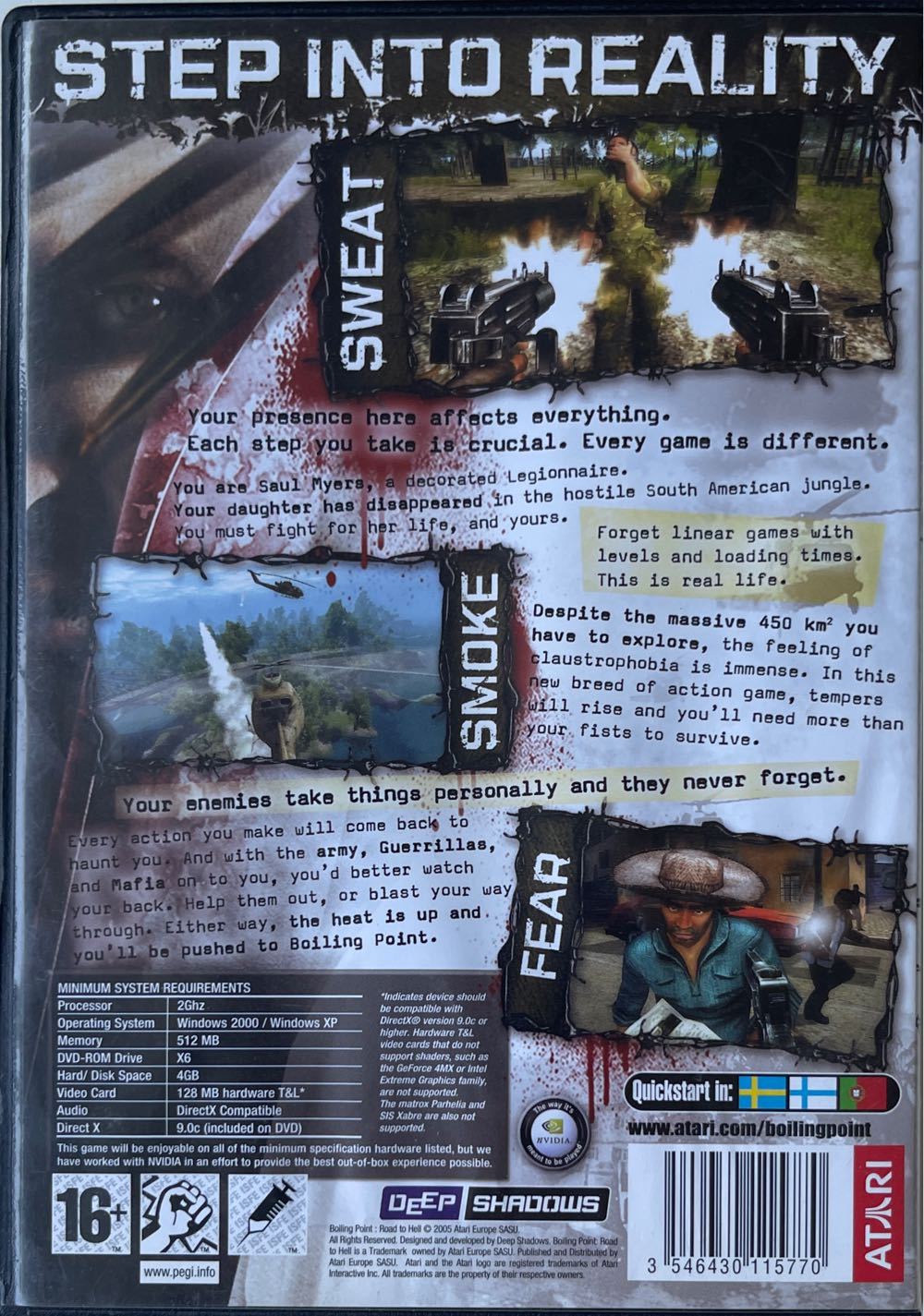 Boiling Point Road to Hell - PC (Atari - 1) video game collectible [Barcode 3546430115770] - Main Image 2