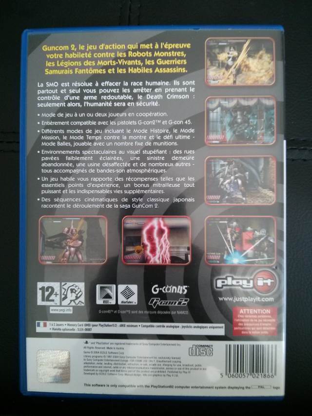 Guncom 2 - Sony PlayStation 2 (PS2) video game collectible [Barcode 5060057021866] - Main Image 2