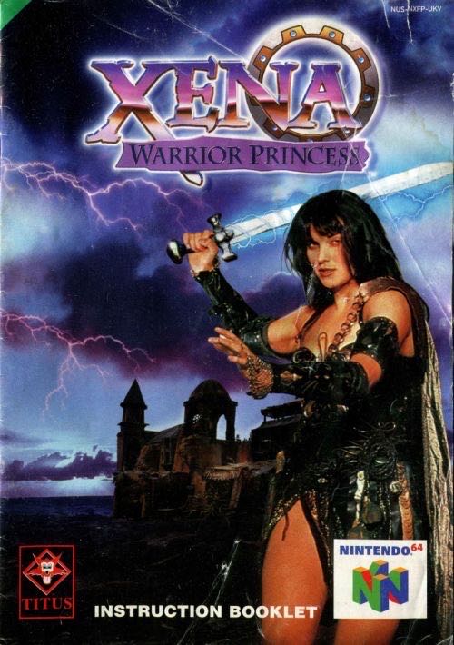 Xena Warrior Princess: The Talisman Of Fate - Nintendo 64 (N64) (Titus - 1-4) video game collectible [Barcode 091493143862] - Main Image 4