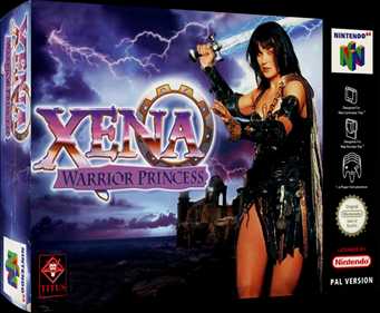 Xena: Warrior Princess - The Talisman Of Fate - Nintendo 64 (N64) (Titus - 4) video game collectible [Barcode 3417242143889] - Main Image 3