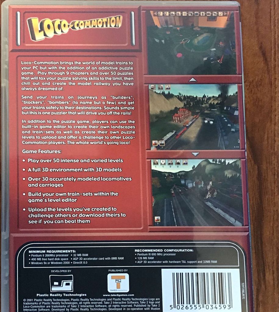 Loco-Commotion - PC (Take Two Interactive Software - 1) video game collectible [Barcode 5026555034593] - Main Image 2