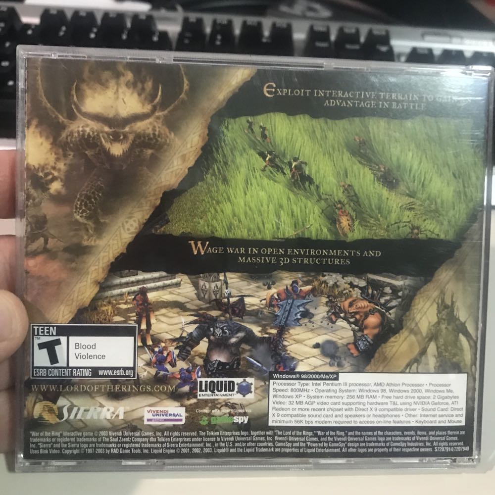 The Lord of the Rings: The War Of The Ring - PC video game collectible - Main Image 2