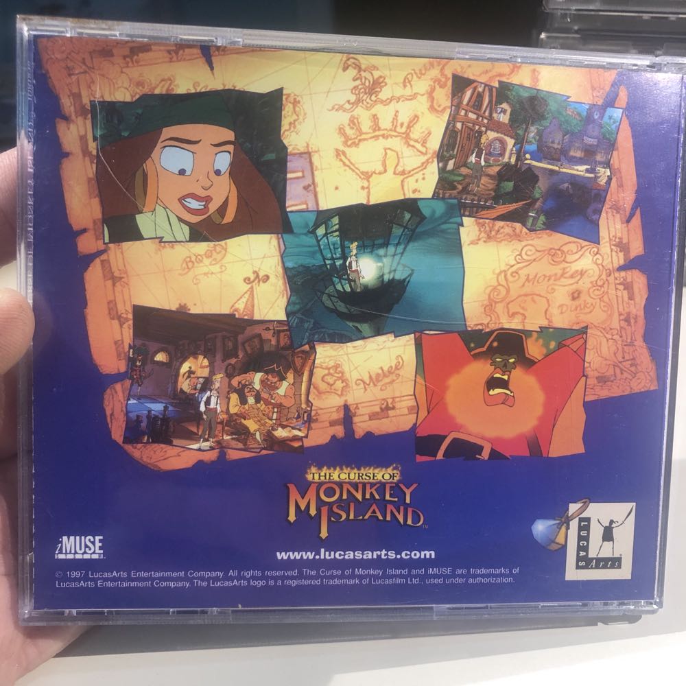 The Curse of Monkey Island - CD Projekt GOG video game collectible [Barcode 0023272003845] - Main Image 2