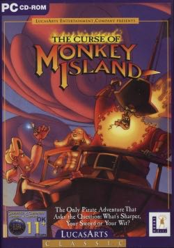 Curse of Monkey Island, The - Microsoft Windows (LucasArts - 1) video game collectible [Barcode 023272003838] - Main Image 1