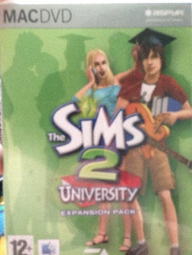 The Sims 2: University - Apple macOS video game collectible [Barcode 4041377402352] - Main Image 1