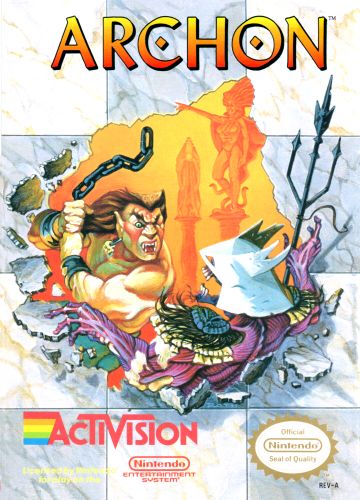 Archon - Nintendo Entertainment System (NES) (Activision) video game collectible - Main Image 1