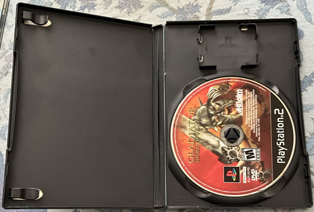 Gladiator: Sword of Vengeance - Sony PlayStation 2 (PS2) (Acclaim Enternainment - 1) video game collectible [Barcode 021481233169] - Main Image 3