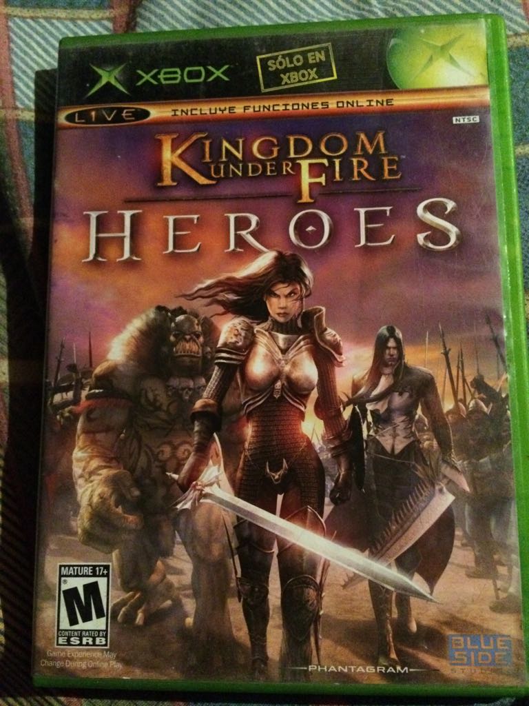 Kingdom Under Fire Heroes - Microsoft Xbox (Blue Side Studios) video game collectible [Barcode 882224054003] - Main Image 1