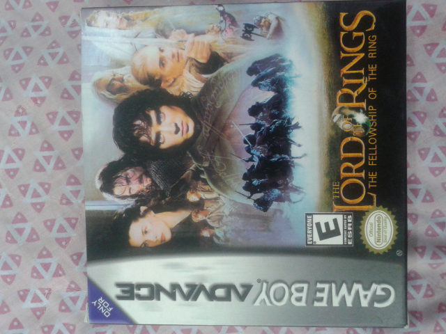 The Lord Of The Rings: The Fellowship Of The Ring - Nintendo Game Boy Advance (GBA) video game collectible - Main Image 1
