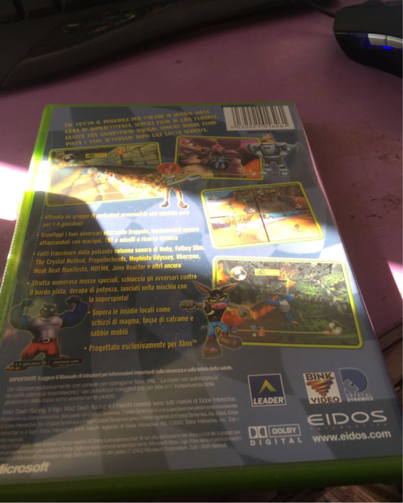 Mad Dash Racing - Microsoft Xbox video game collectible [Barcode 5032921016261] - Main Image 2