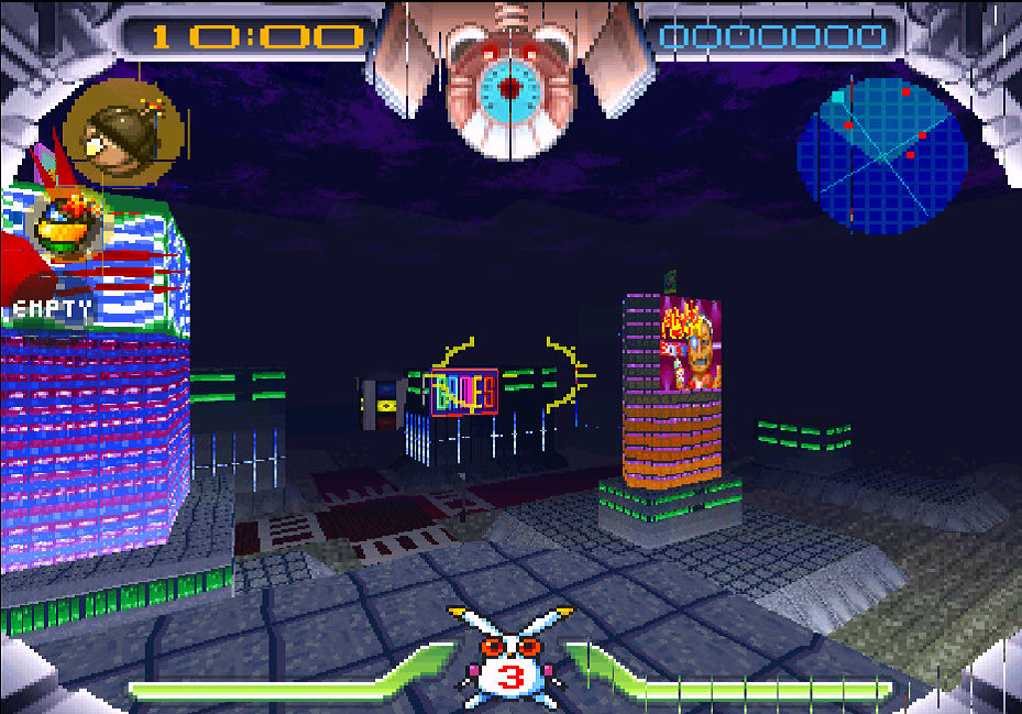 Jumping Flash - Sony PlayStation video game collectible - Main Image 3