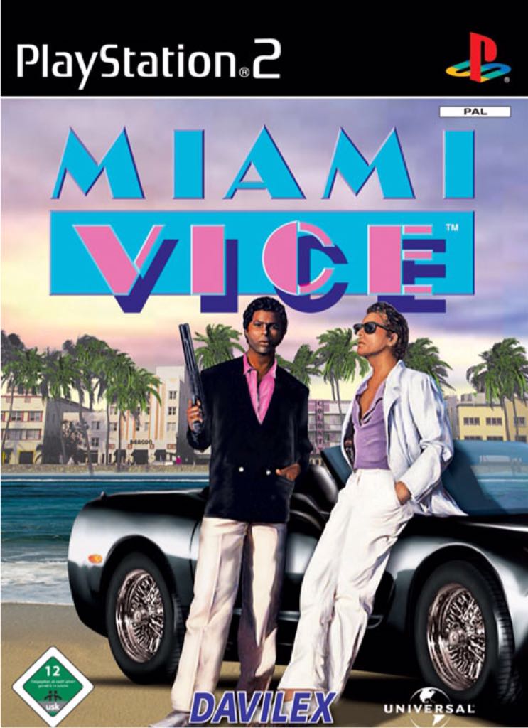 Miami Vice - Sony PlayStation 2 (PS2) video game collectible - Main Image 1