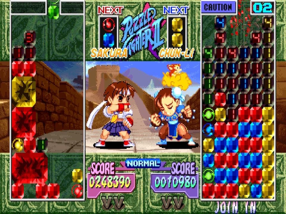 Super Puzzle Fighter II Turbo - Arcade (Capcom) video game collectible - Main Image 3